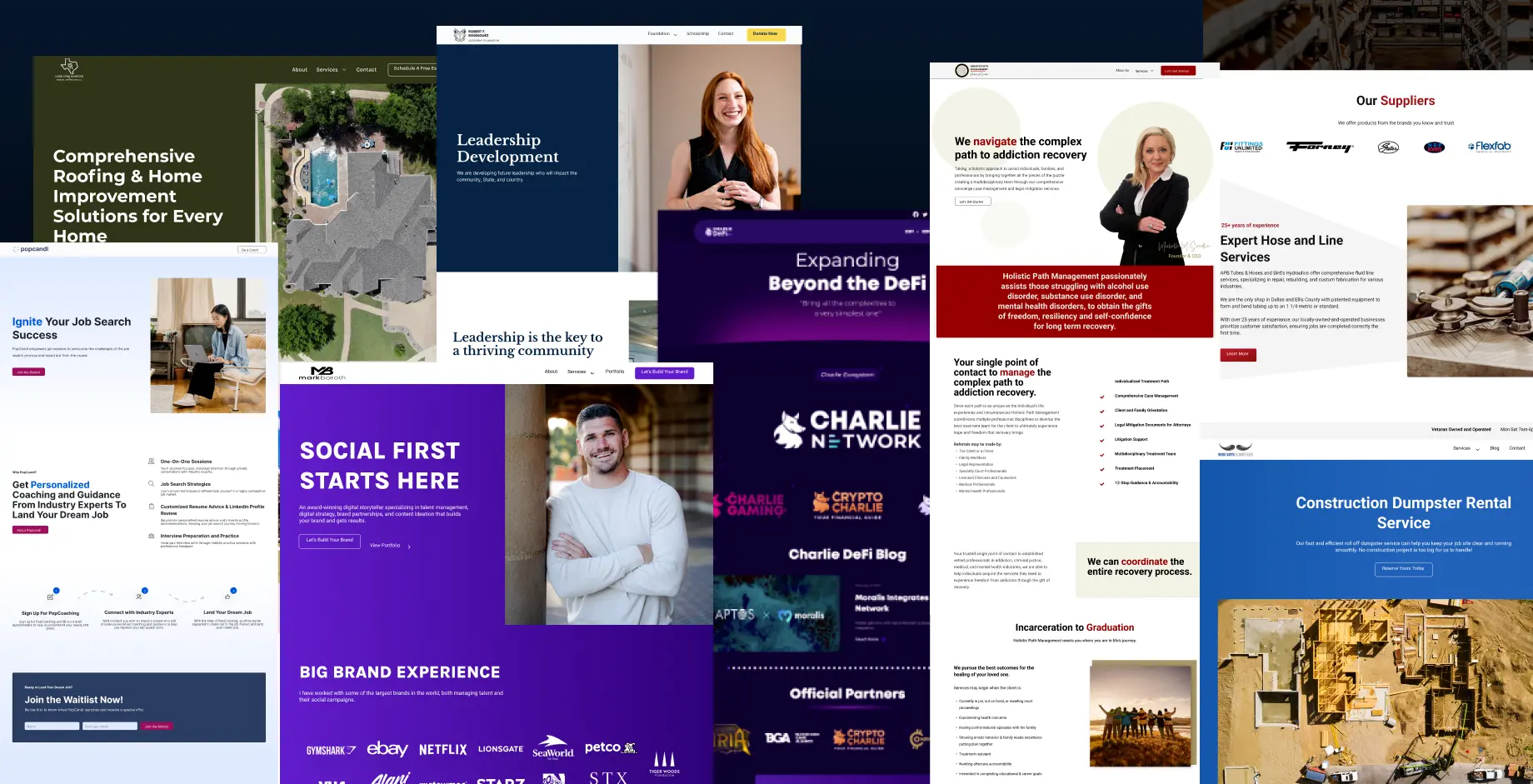 Frisco Texas website builder